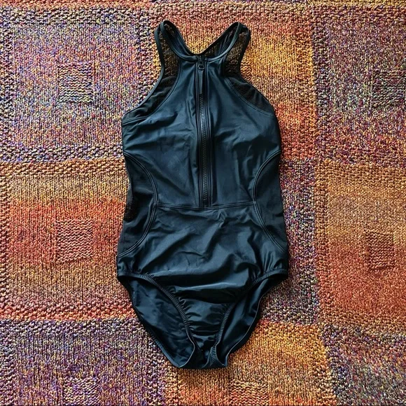 Speedo Black Women's One Piece Swimsuit - Picture 6 of 10